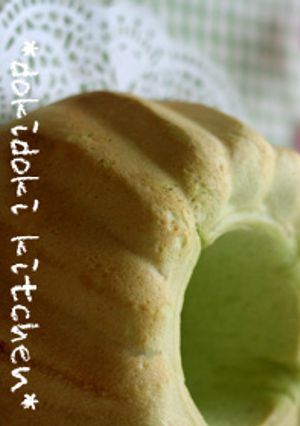HBで♡抹茶のクグロフ-レシピのメイン写真