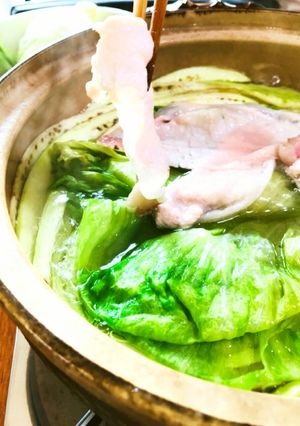 家族が喜ぶ♪レタスとなすのしゃぶしゃぶ-レシピのメイン写真