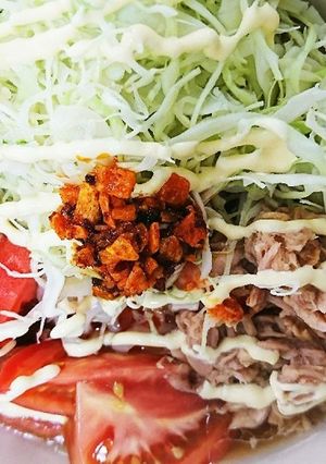 すぐ出来る✨ピリ辛サラダうどん✨-レシピのメイン写真