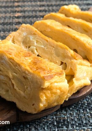 ゴーヤーのわた入り卵焼き-レシピのメイン写真