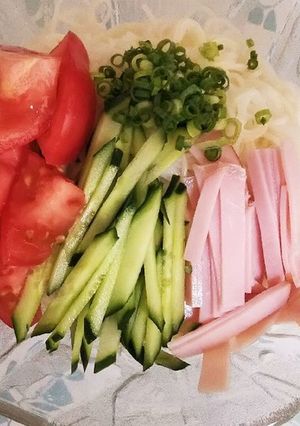 簡単♪サラダそうめん-レシピのメイン写真