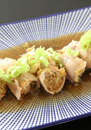 豚肉とキャベツのレンジ蒸し キャベツ大量-レシピのメイン写真