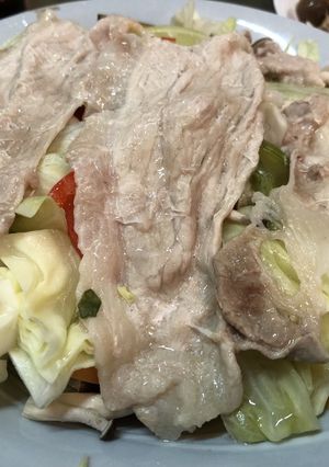 豚肉と野菜のカンタン蒸し-レシピのメイン写真
