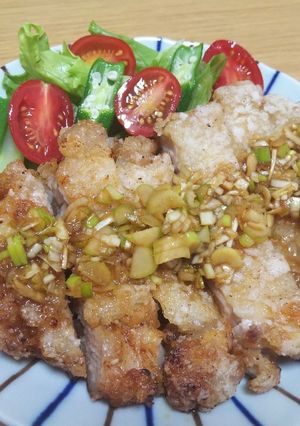 山﨑Kitchen《鶏もも1枚肉》油淋鶏-レシピのメイン写真