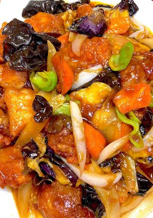 簡単美味しい自家製の酢豚-レシピのメイン写真
