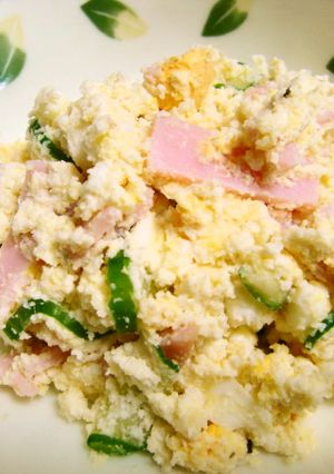 ★簡単!乾燥おからで*ポテト風サラダ*♪-レシピのメイン写真