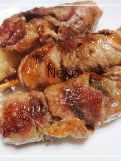 みたらし団子の豚肉巻き☆-レシピのメイン写真