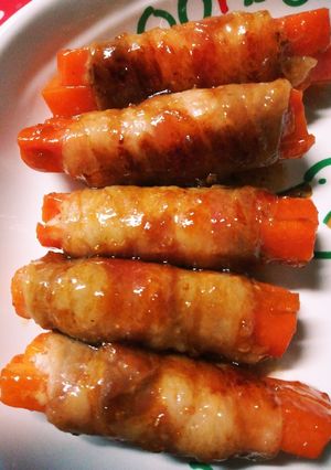 人参の肉巻き-レシピのメイン写真