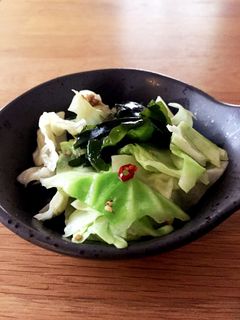 ★わかめとキャベツのナムル★-レシピのメイン写真