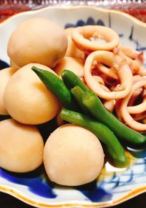 サトイモとイカの煮物-レシピのメイン写真