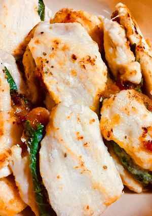 さっぱり♪簡単♪鶏胸肉の梅しそ焼き-レシピのメイン写真