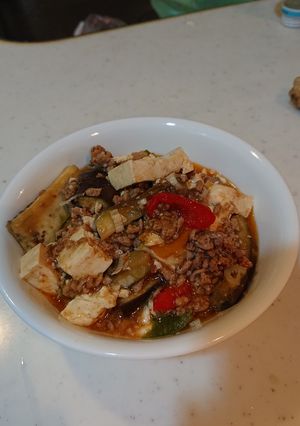 野菜もしっかり 麻婆茄子豆腐-レシピのメイン写真