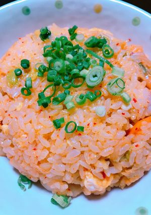 手抜きキムチチャーハン-レシピのメイン写真