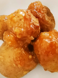 レンジで時短♪揚げじゃがの甘味噌絡め-レシピのメイン写真
