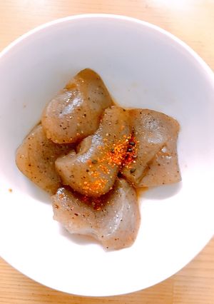 ピリ辛こんにゃく-レシピのメイン写真