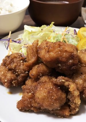 ご飯がススム！甘辛たれのピリ辛唐揚げ✨-レシピのメイン写真