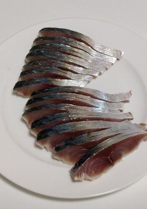 コンブ出汁のしめ鯖-レシピのメイン写真