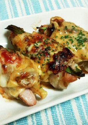 ポテト巻き巻豚のウスターチーズ-レシピのメイン写真