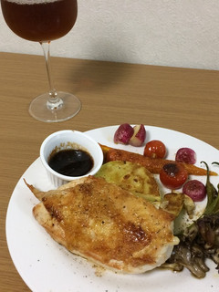 鶏むね肉のソテー わさび醤油ソース-レシピのメイン写真