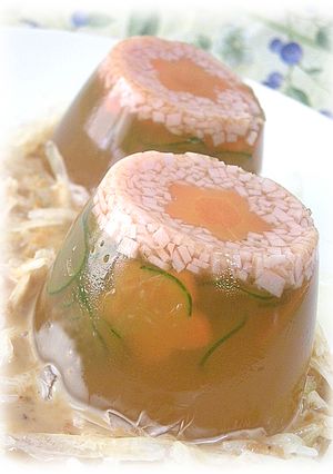 野菜のゼリー寄せ☆金ごまで・・・・・☆-レシピのメイン写真