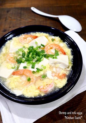 海老と豆腐の玉子あん-レシピのメイン写真