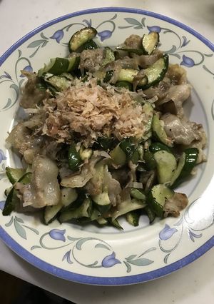 豚肉ときゅうりの炒め物-レシピのメイン写真