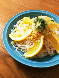 暑い夏にぴったり、ぶっかけレモンうどん-レシピのメイン写真