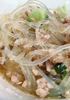 レンジで楽々調理★麻婆春雨-レシピのメイン写真