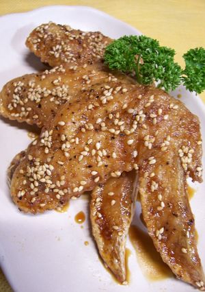 居酒屋風？甘辛醤油味の手羽先唐揚げ♪-レシピのメイン写真
