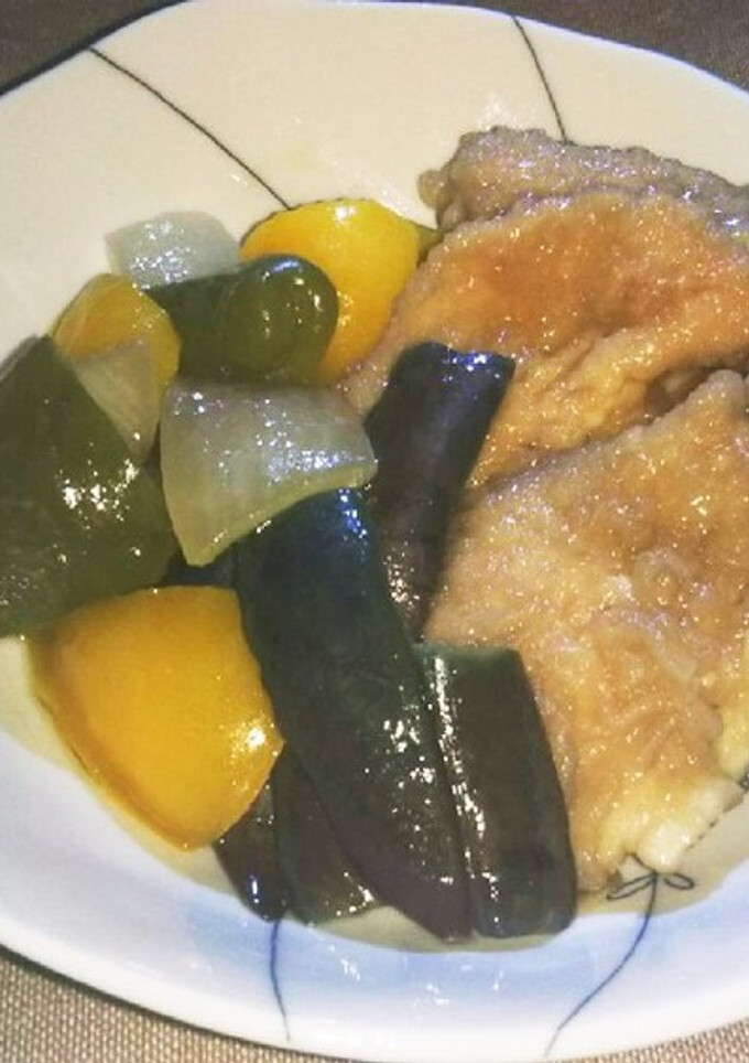 豚肉と野菜の揚げ浸し＊-レシピのメイン写真