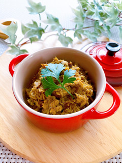 鯖缶で簡単★カレーそぼろ-レシピのメイン写真