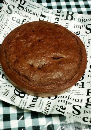 おからで小豆とクランベリーのチョコケーキ-レシピのメイン写真