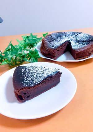 材料２つ！節約♡ガトーショコラ-レシピのメイン写真