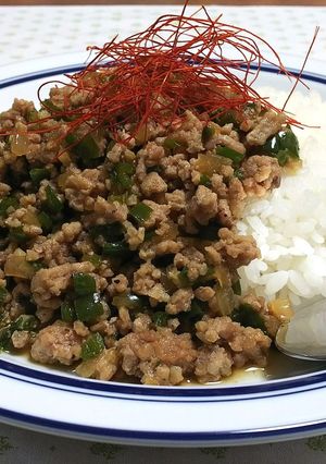 簡単ランチ☆ピーマンと挽き肉の炒めごはん-レシピのメイン写真