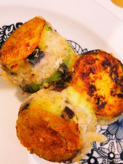 なすのはさみ揚げ焼き-レシピのメイン写真