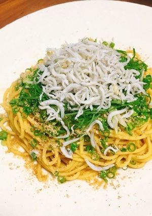糖質制限!混ぜるだけ!しらすの夏パスタ-レシピのメイン写真