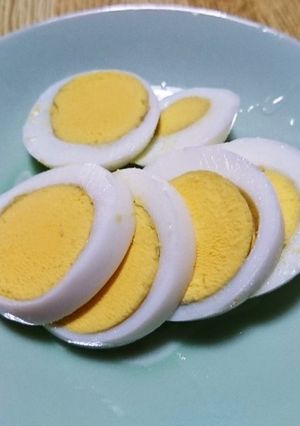 簡単!ガスを使わないゆで卵-レシピのメイン写真