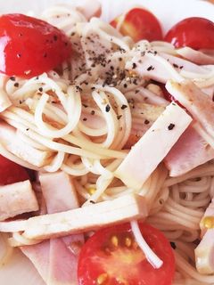そうめんサラダ-レシピのメイン写真