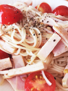 そうめんサラダ-レシピのメイン写真