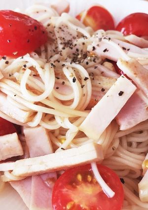 そうめんサラダ-レシピのメイン写真