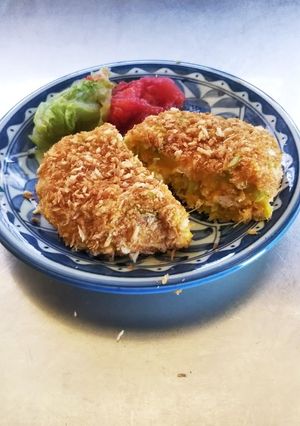 揚げない! 美味い！ カボチャコロッケ-レシピのメイン写真