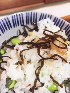 簡単混ぜるだけ枝豆ご飯-レシピのメイン写真