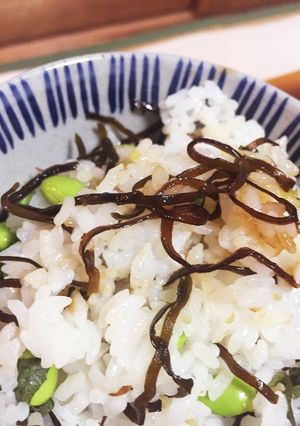 簡単混ぜるだけ枝豆ご飯-レシピのメイン写真