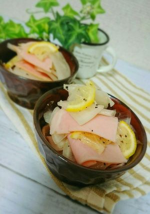 デリ風⚝大根とハムのレモンサラダ-レシピのメイン写真