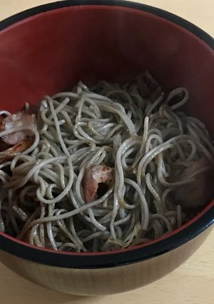 カップ焼き蕎麦！！！漫画麺-レシピのメイン写真