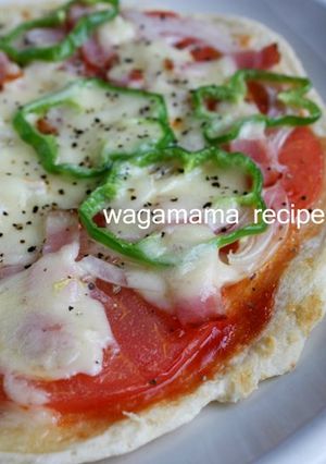 おからのピザ生地☆混ぜて焼くだけサクサク-レシピのメイン写真