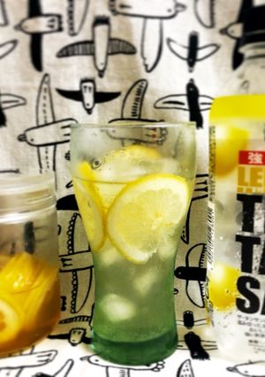 キリッと爽やか！手作り蜂蜜レモンソーダ♪-レシピのメイン写真