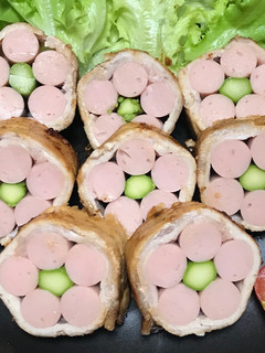 ギョニソでお花の肉巻き(╹◡╹)-レシピのメイン写真