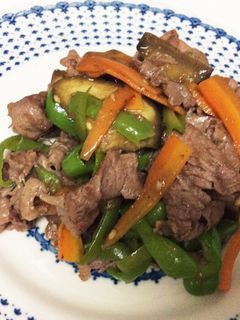 牛肉と野菜のオイスターソース炒め-レシピのメイン写真