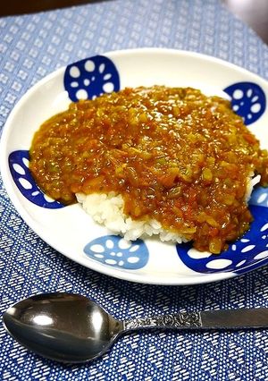 簡単！中華店のまかないカレー-レシピのメイン写真